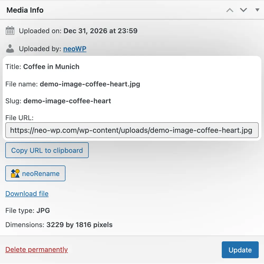 Reliable adjustment of all image references across the entire database, including PHP arrays and ACF fields of all posts
