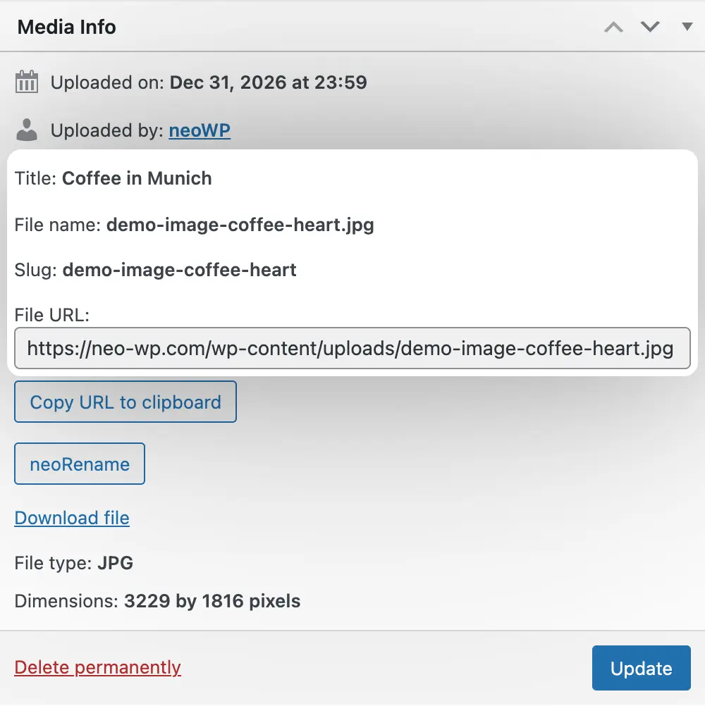 Reliable adjustment of all image references across the entire database, including PHP arrays and ACF fields of all posts