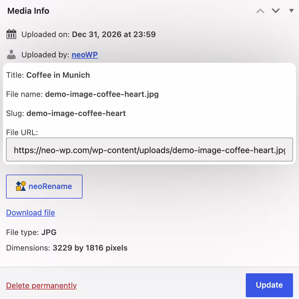 Reliable adjustment of all image references across the entire database, including PHP arrays and ACF fields of all posts