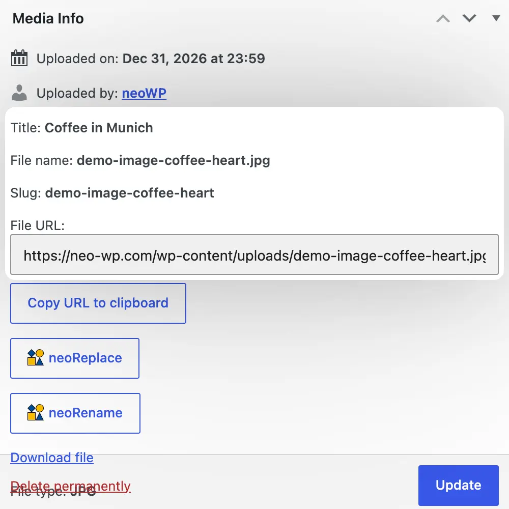 Ajuste fiable de todas las referencias de imágenes en toda la base de datos, incluidos arrays PHP y campos ACF de todas las entradas