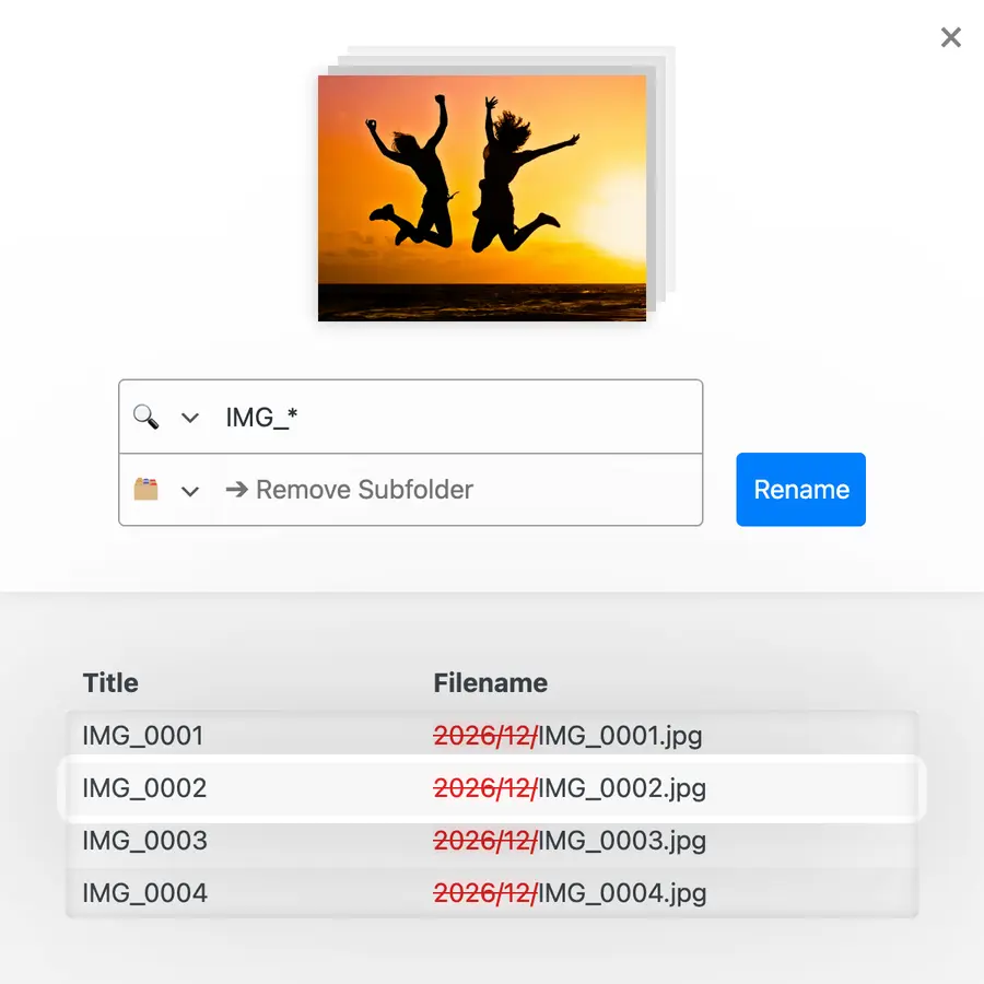 Remove year/month subfolders from the image URL and file path by moving media to the main uploads directory